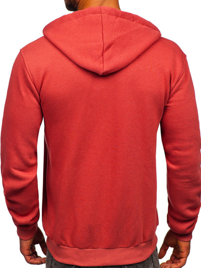 Men's Thick Zip Hoodie Salmon Bolf 2008