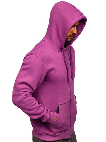 Men's Thick Zip Hoodie Violet Bolf 2008