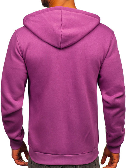 Men's Thick Zip Hoodie Violet Bolf 2008