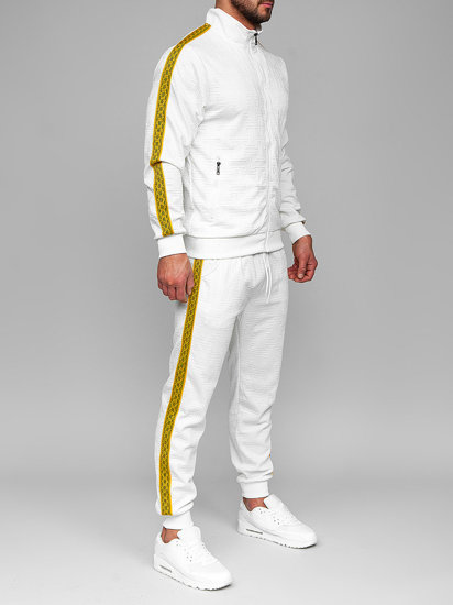 Men's Tracksuit White Bolf 3A163