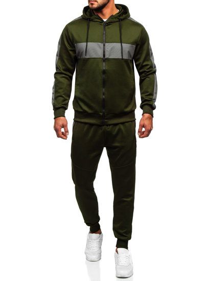 Men's Tracksuit with Hood Khaki Bolf 27C8115