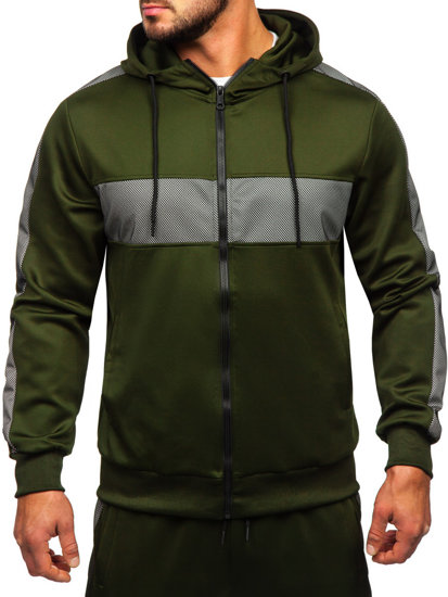 Men's Tracksuit with Hood Khaki Bolf 27C8115