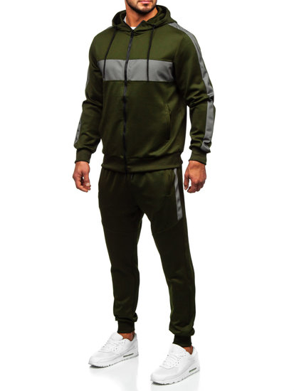 Men's Tracksuit with Hood Khaki Bolf 27C8115