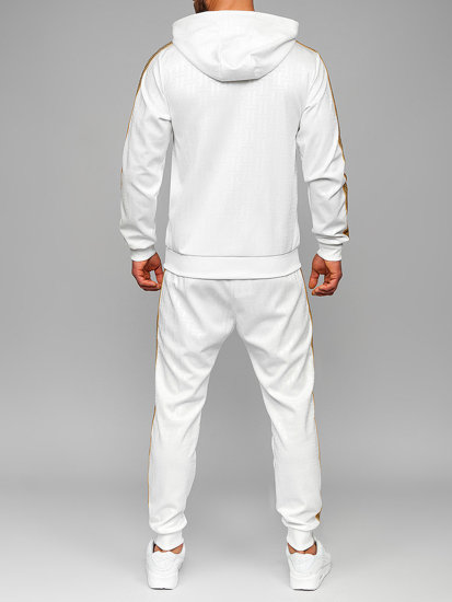 Men's Tracksuit with Hood White Bolf 3A165