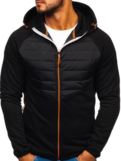 Men's Transitional Down Jacket Black Bolf KS1885