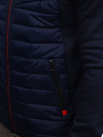 Men's Transitional Down Jacket Navy Blue Ks1886