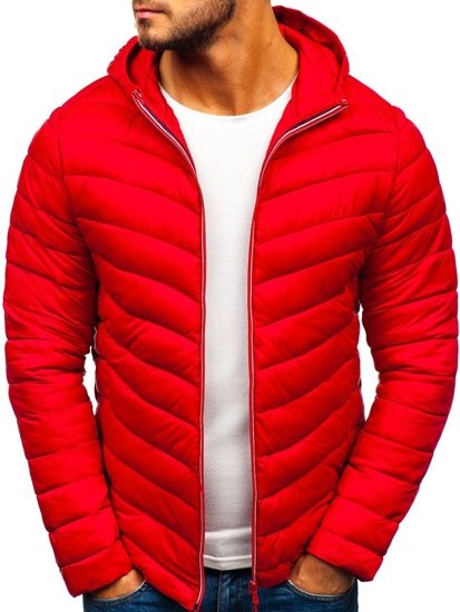 Men's Transitional Down Jacket Red Bolf LY1016