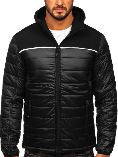 Men's Transitional Jacket Black Bolf K104