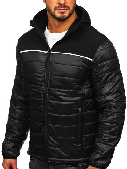 Men's Transitional Jacket Black Bolf K104