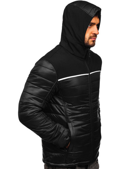 Men's Transitional Jacket Black Bolf K104