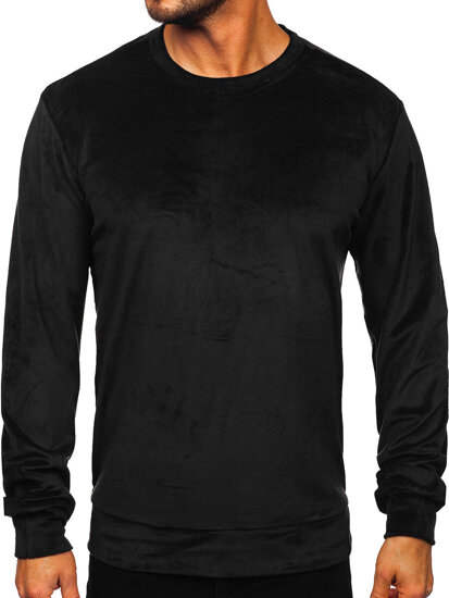 Men's Velour Sweatshirt Black Bolf 8B1166