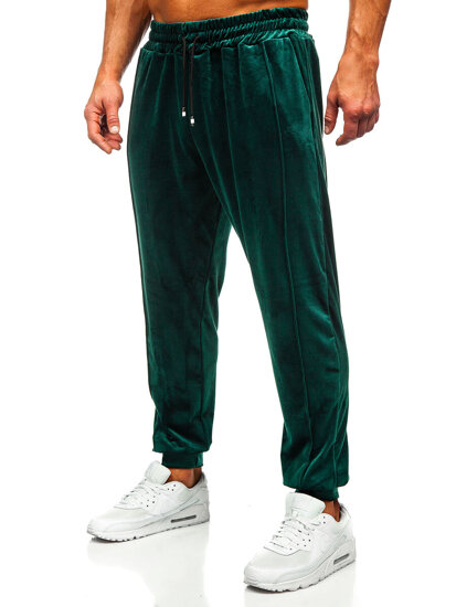 Men's Velour Tracksuit Green Bolf 0001A