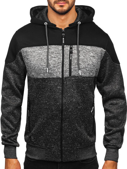 Men’s Warm Hoodie Anthracite Bolf TC1307