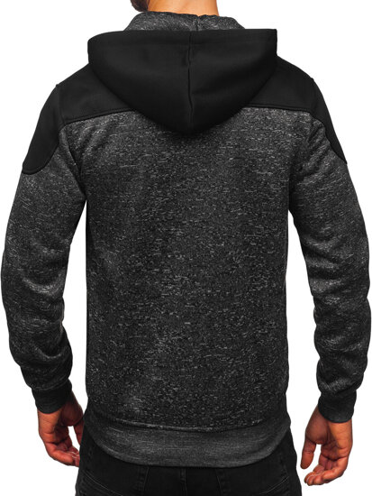 Men’s Warm Hoodie Anthracite Bolf TC1307