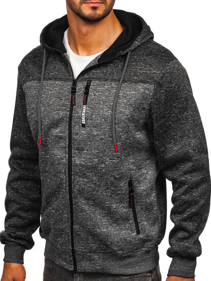 Men’s Warm Hoodie Anthracite Bolf TC1308