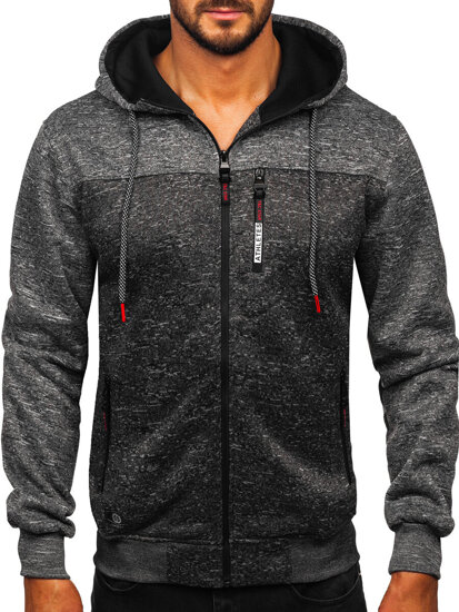 Men’s Warm Hoodie Graphite Bolf TC1308