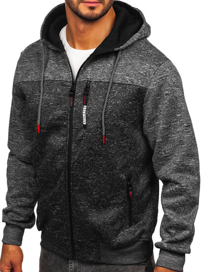 Men’s Warm Hoodie Graphite Bolf TC1308