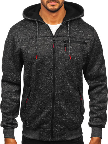 Men’s Warm Hoodie Graphite Bolf TC1313