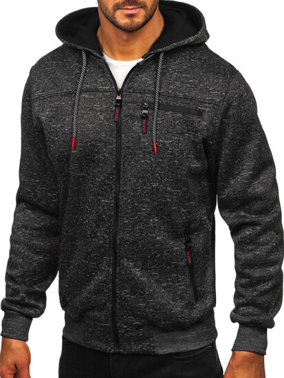 Men’s Warm Hoodie Graphite Bolf TC1313