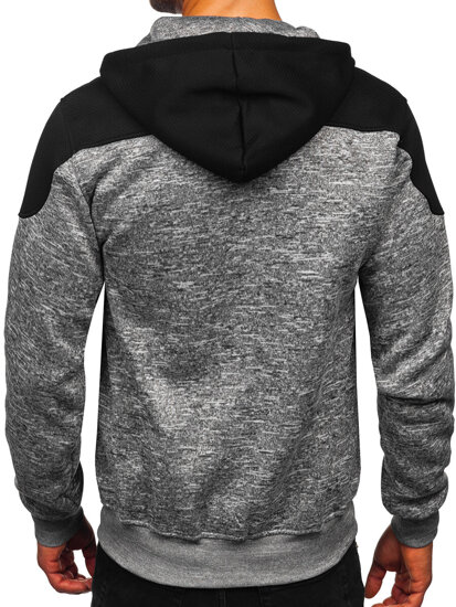 Men’s Warm Hoodie Grey Bolf TC1310