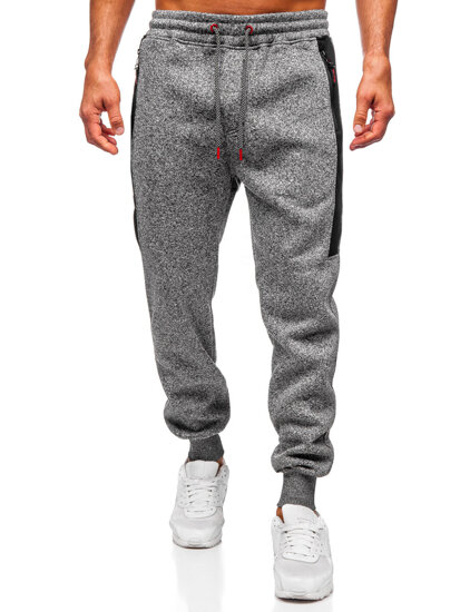 Men’s Warm Joggers Anthracite Bolf Q1102