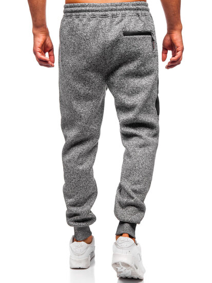 Men’s Warm Joggers Anthracite Bolf Q1102