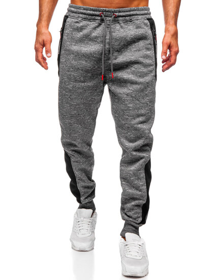 Men’s Warm Joggers Anthracite Bolf Q1200