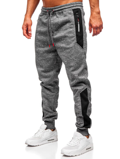 Men’s Warm Joggers Anthracite Bolf Q1200