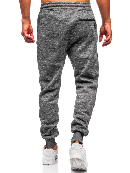 Men’s Warm Joggers Anthracite Bolf Q1201