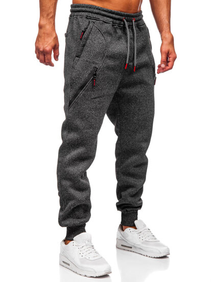 Men’s Warm Joggers Graphite Bolf Q1104