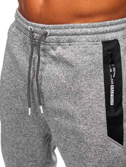 Men’s Warm Joggers Grey Bolf Q1100