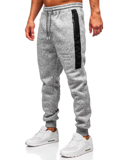 Men’s Warm Joggers Grey Bolf Q1102