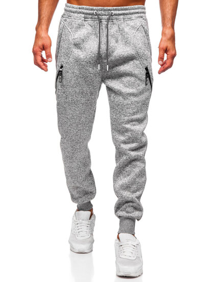 Men’s Warm Joggers Grey Bolf Q1104