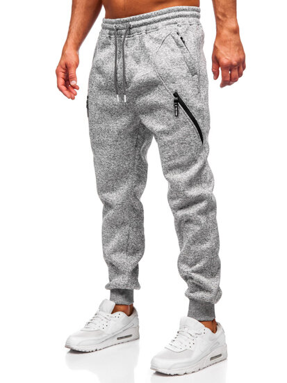 Men’s Warm Joggers Grey Bolf Q1104