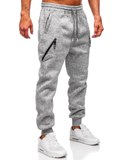 Men’s Warm Joggers Grey Bolf Q1104