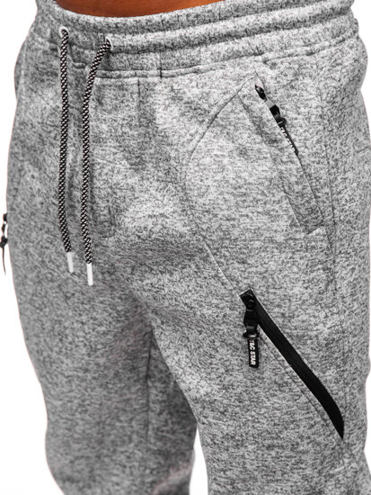 Men’s Warm Joggers Grey Bolf Q1104