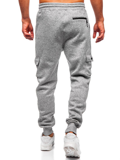 Men’s Warm Joggers Grey Bolf Q1108