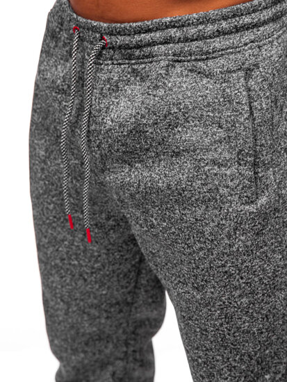 Men’s Warm Sweatpants Anthracite Bolf Q1105