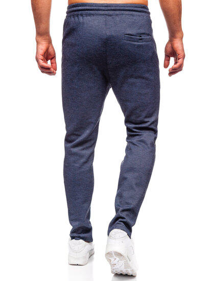 Men’s Warm Sweatpants Navy Blue Bolf Q1081