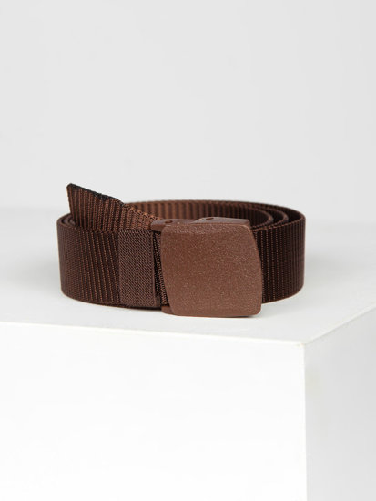 Men's Webbing Belt Brown Bolf 979