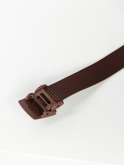 Men's Webbing Belt Brown Bolf 979