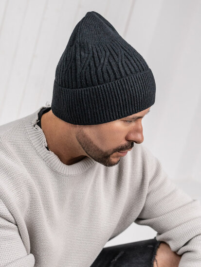 Men’s Winter Beanie Black Bolf 387070