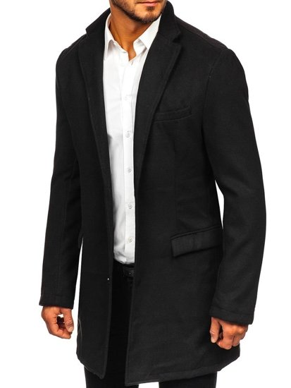 Men's Winter Coat Black Bolf 1047-1