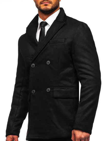 Men's Winter Coat Black Bolf 79B3