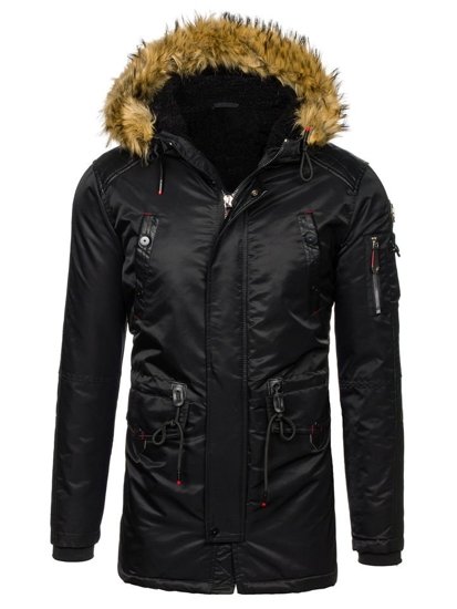 Men's Winter Jacket Black Bolf 1080