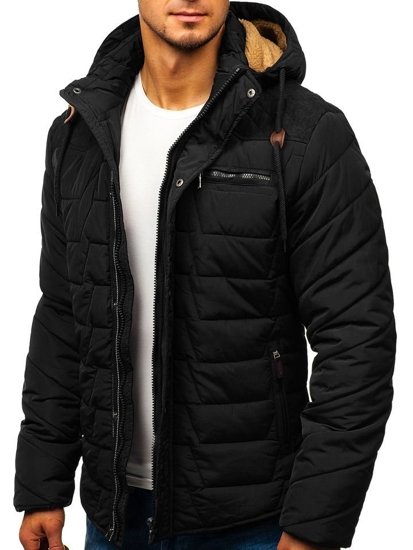 Men's Winter Jacket Black Bolf 1673