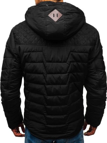 Men's Winter Jacket Black Bolf 1673