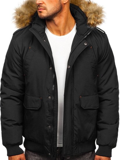 Men's Winter Jacket Black Bolf 1770