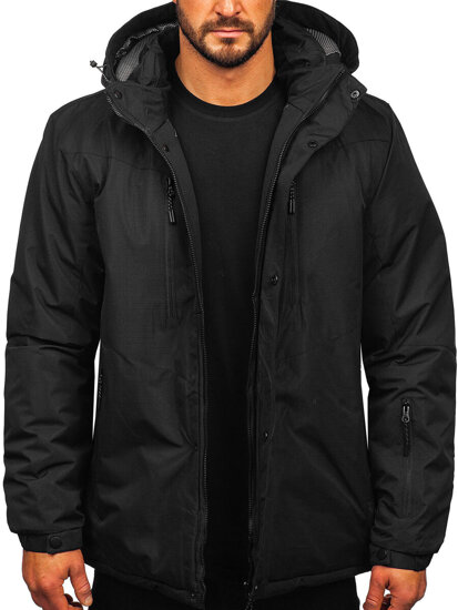 Men's Winter Jacket Black Bolf 22M320