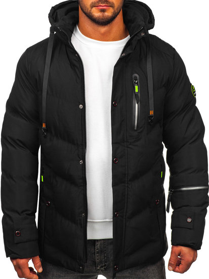 Men's Winter Jacket Black Bolf 5M3137